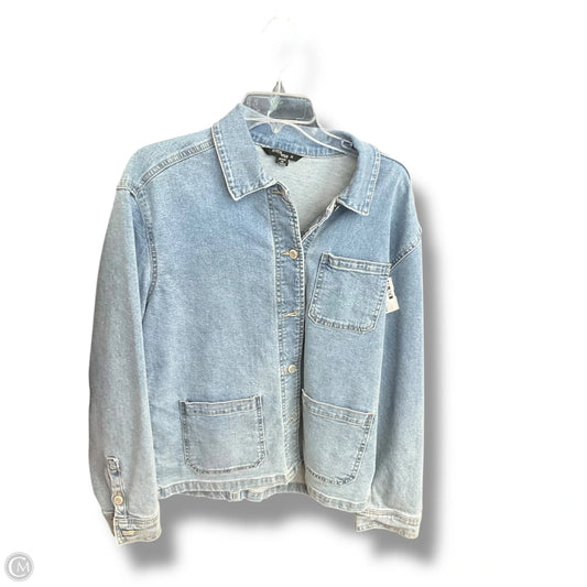 Jacket Denim By Stitch Star In Blue Denim, Size: M