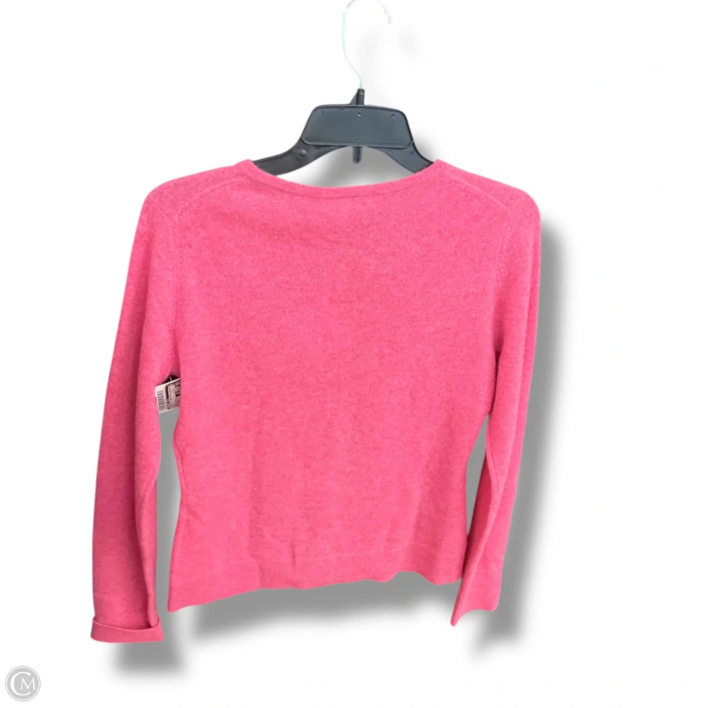 Sweater Cardigan Cashmere By Garnet Hill In Pink, Size: Xs