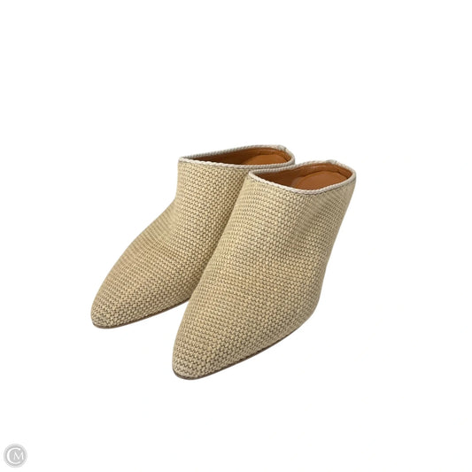 Shoes Flats By Aquatalia In Tan, Size: 9.5