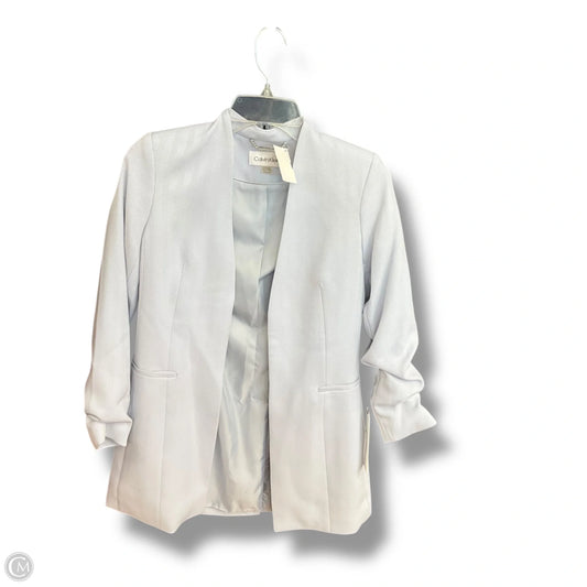 Blazer By Calvin Klein In Blue, Size: Sp