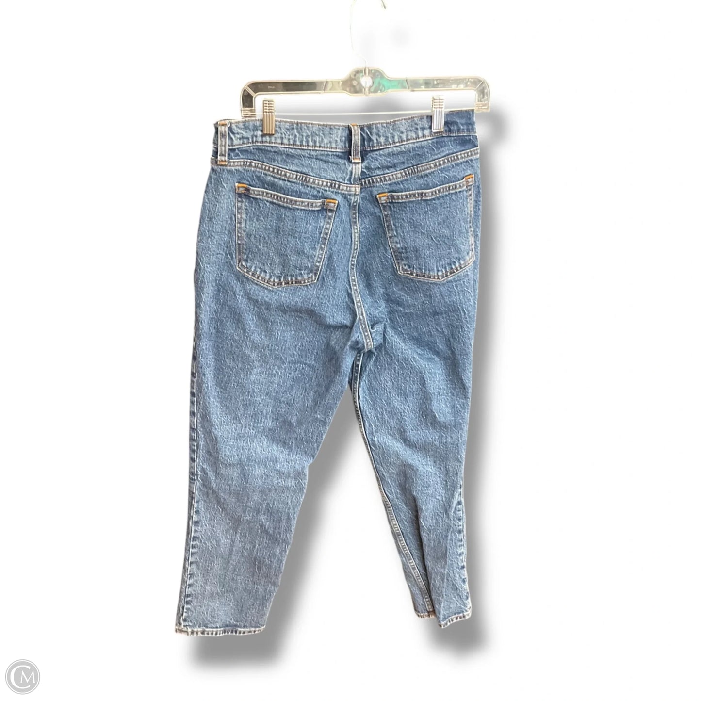 Jeans Straight By Abercrombie And Fitch In Blue Denim, Size: 8