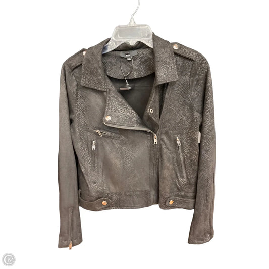 Jacket Moto By Fate In Snakeskin Print, Size: S
