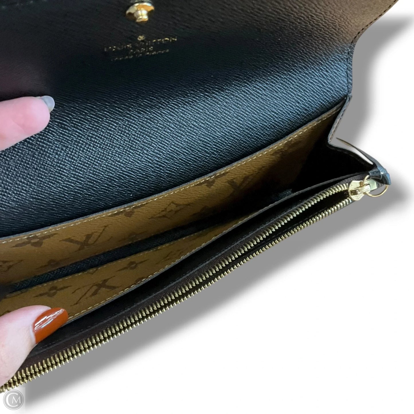 Wallet Luxury Designer By Louis Vuitton, Size: Large