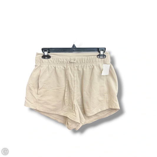 Athletic Shorts By Lululemon In Beige, Size: 6
