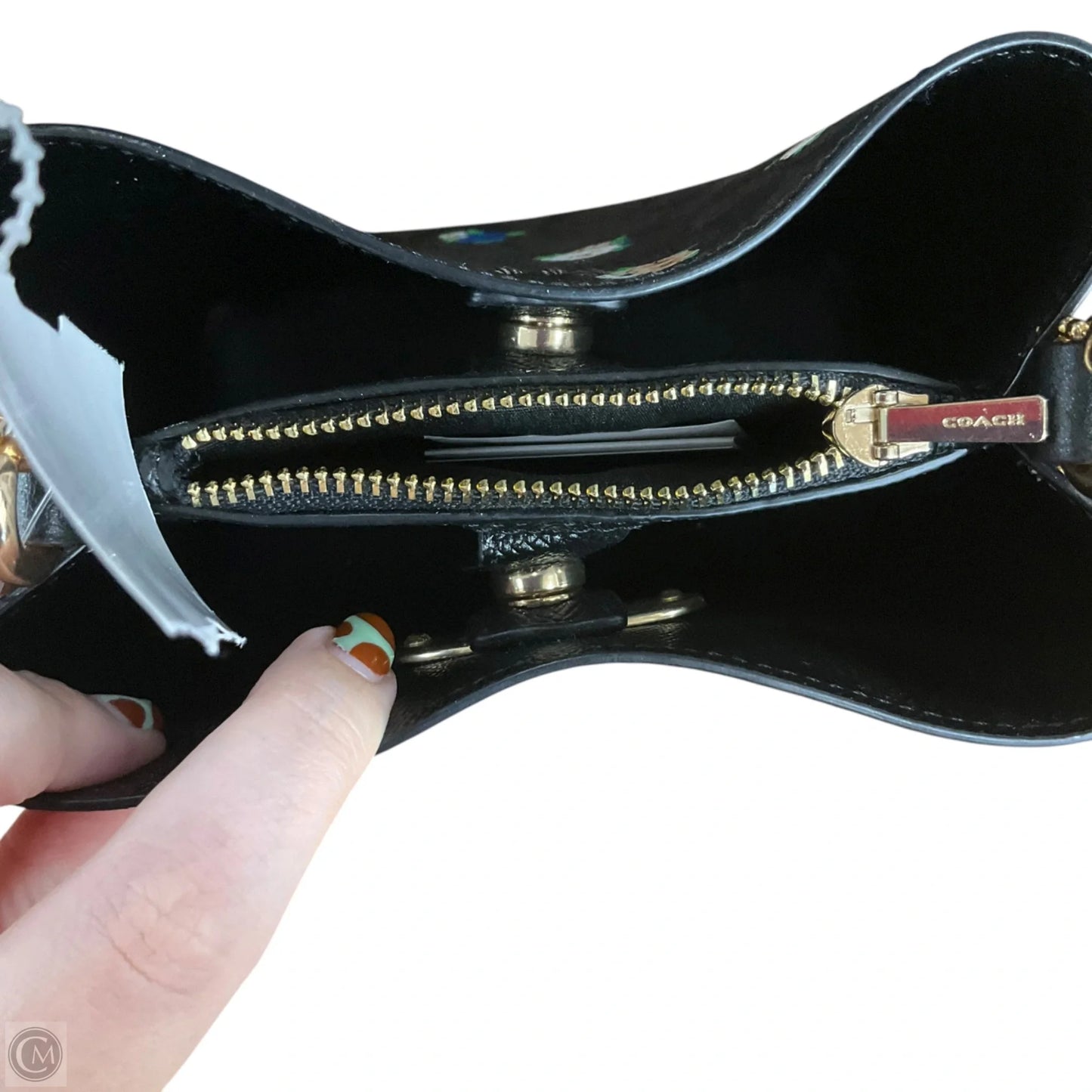 Crossbody Designer By Coach, Size: Small