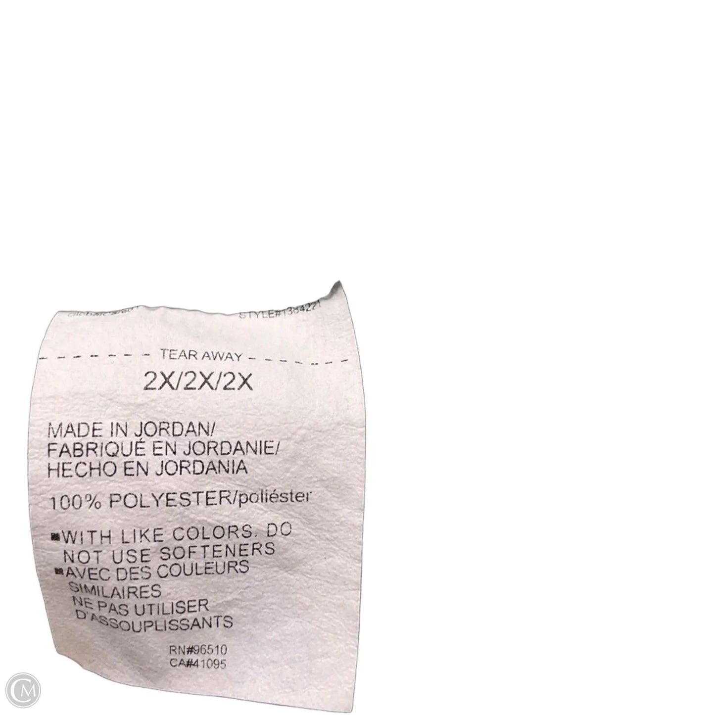 Athletic Top Short Sleeve By Under Armour In Green, Size: 2x