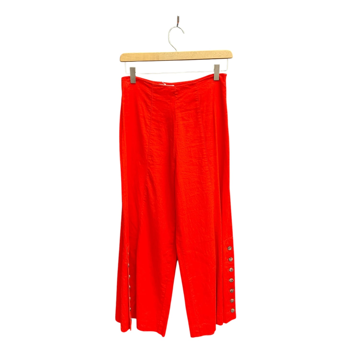 Pants Wide Leg By Anthropologie In Red, Size: 4