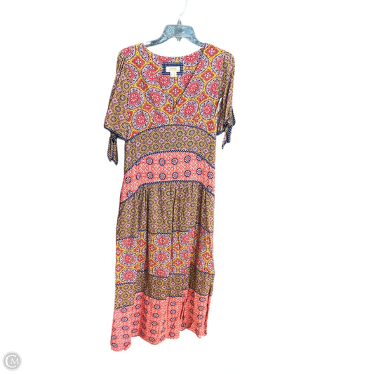 Dress Casual Maxi By Maeve In Multi-colored, Size: S
