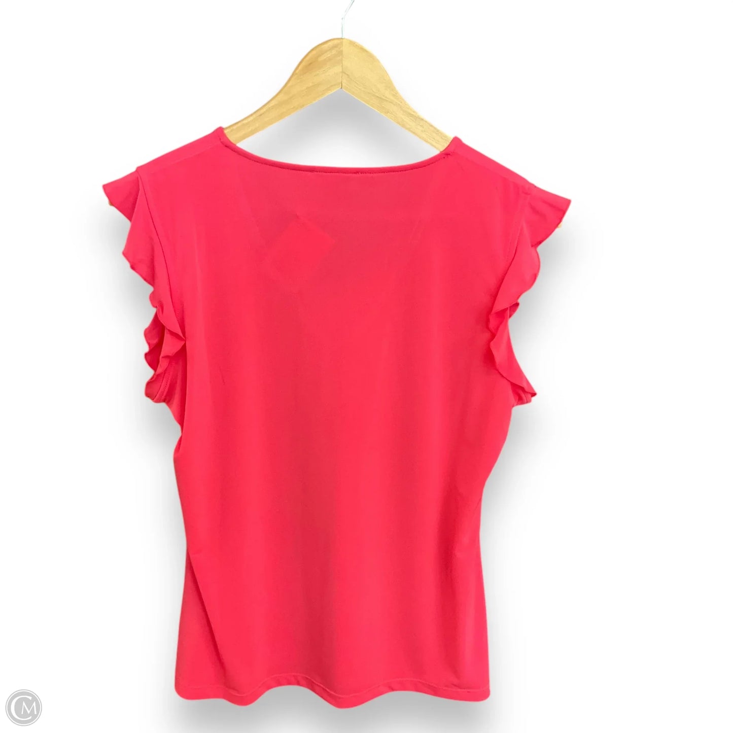 Top Sleeveless By Calvin Klein In Pink, Size: M