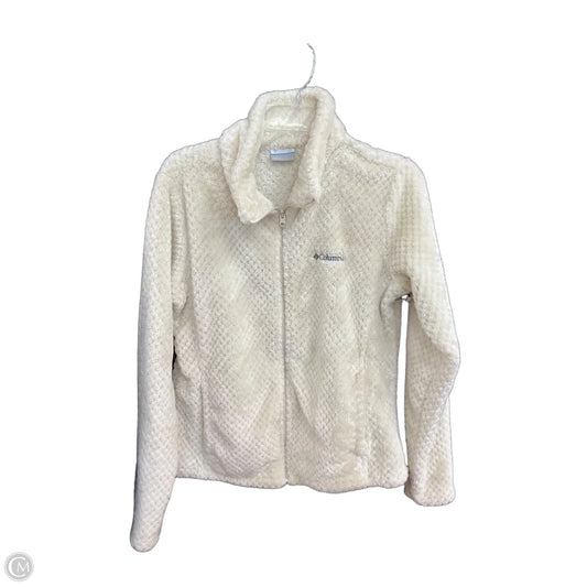 Jacket Faux Fur & Sherpa By Columbia In Cream, Size: L
