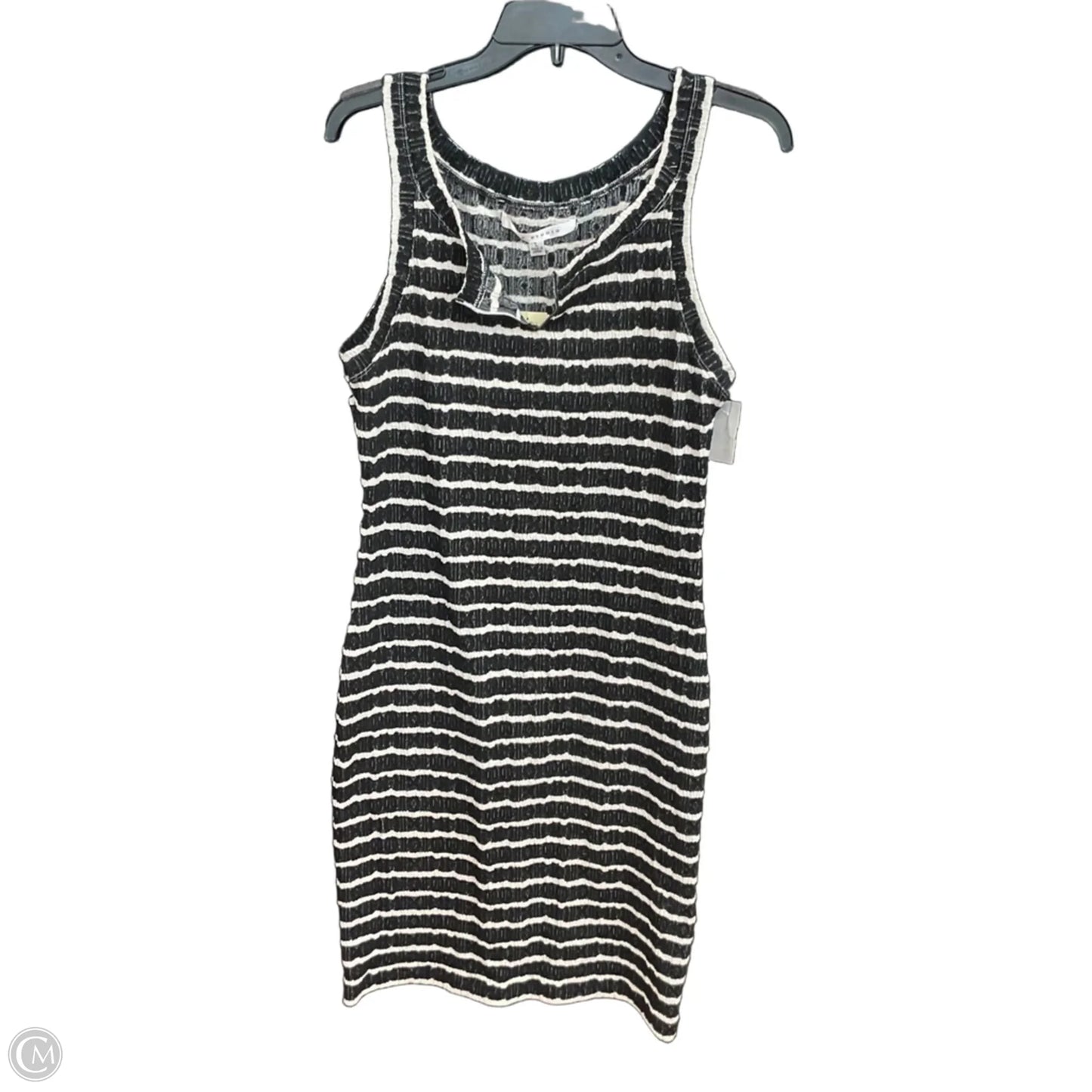 Dress Casual Midi By Max Studio In Black & White, Size: L