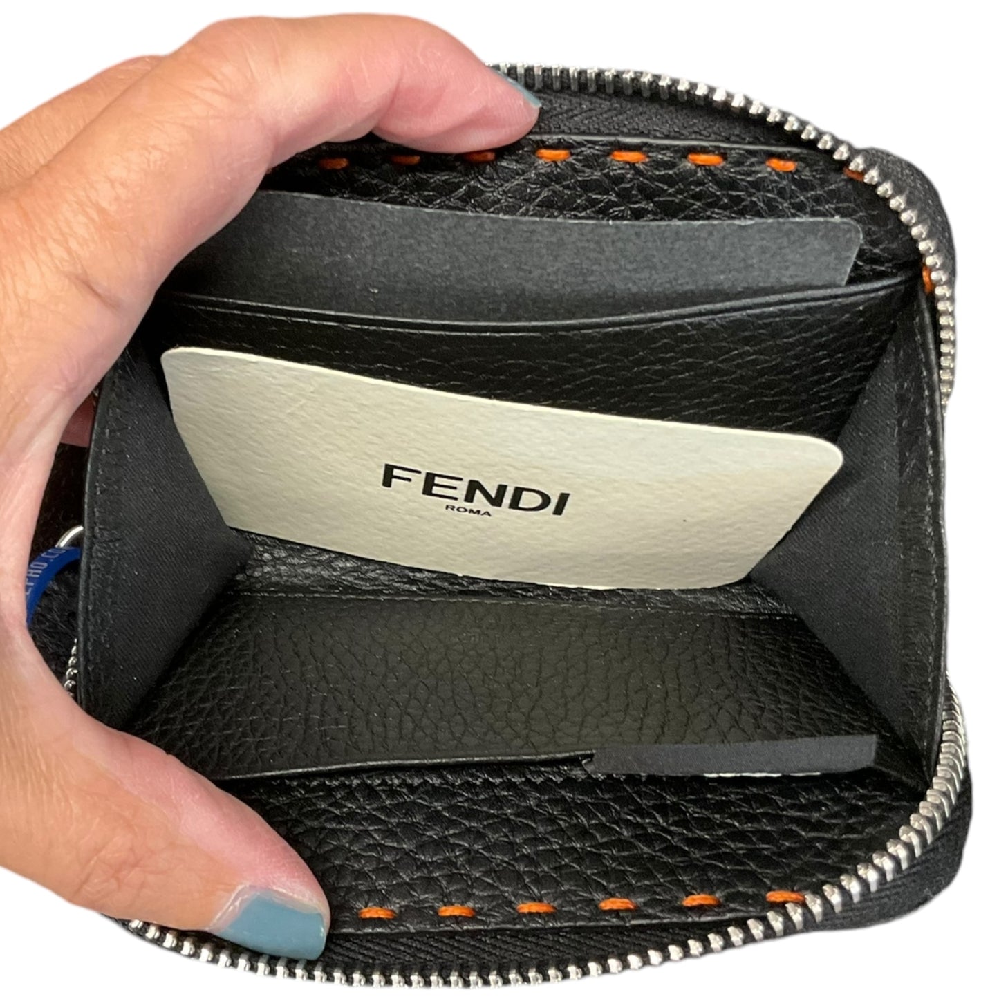 Wallet Luxury Designer By Fendi, Size: Small