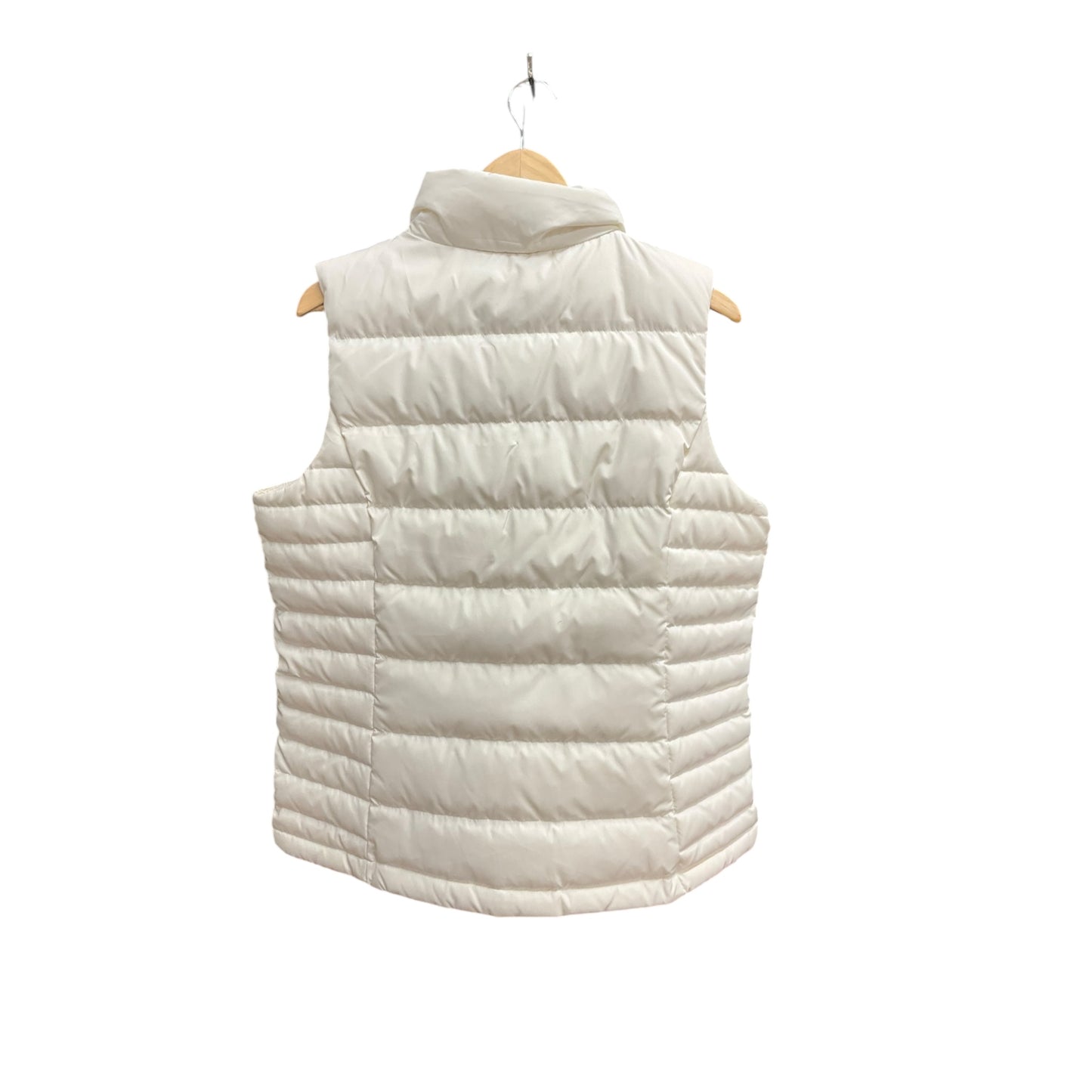 Vest Puffer & Quilted By Lands End In White, Size: Xl