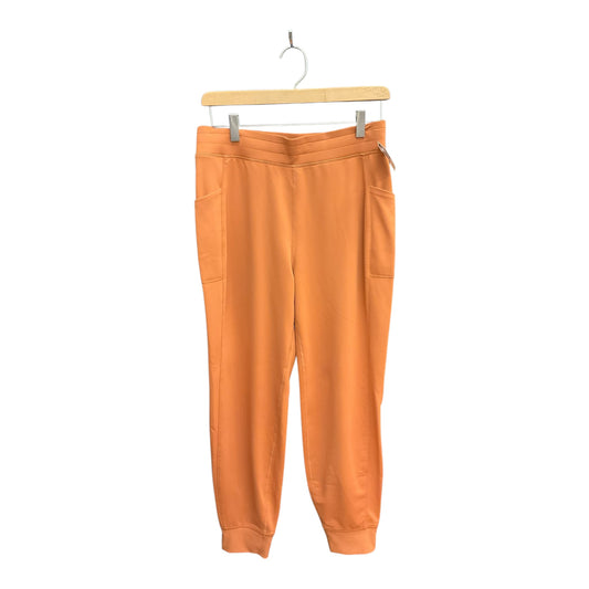 Athletic Pants By Fabletics In Orange, Size: M