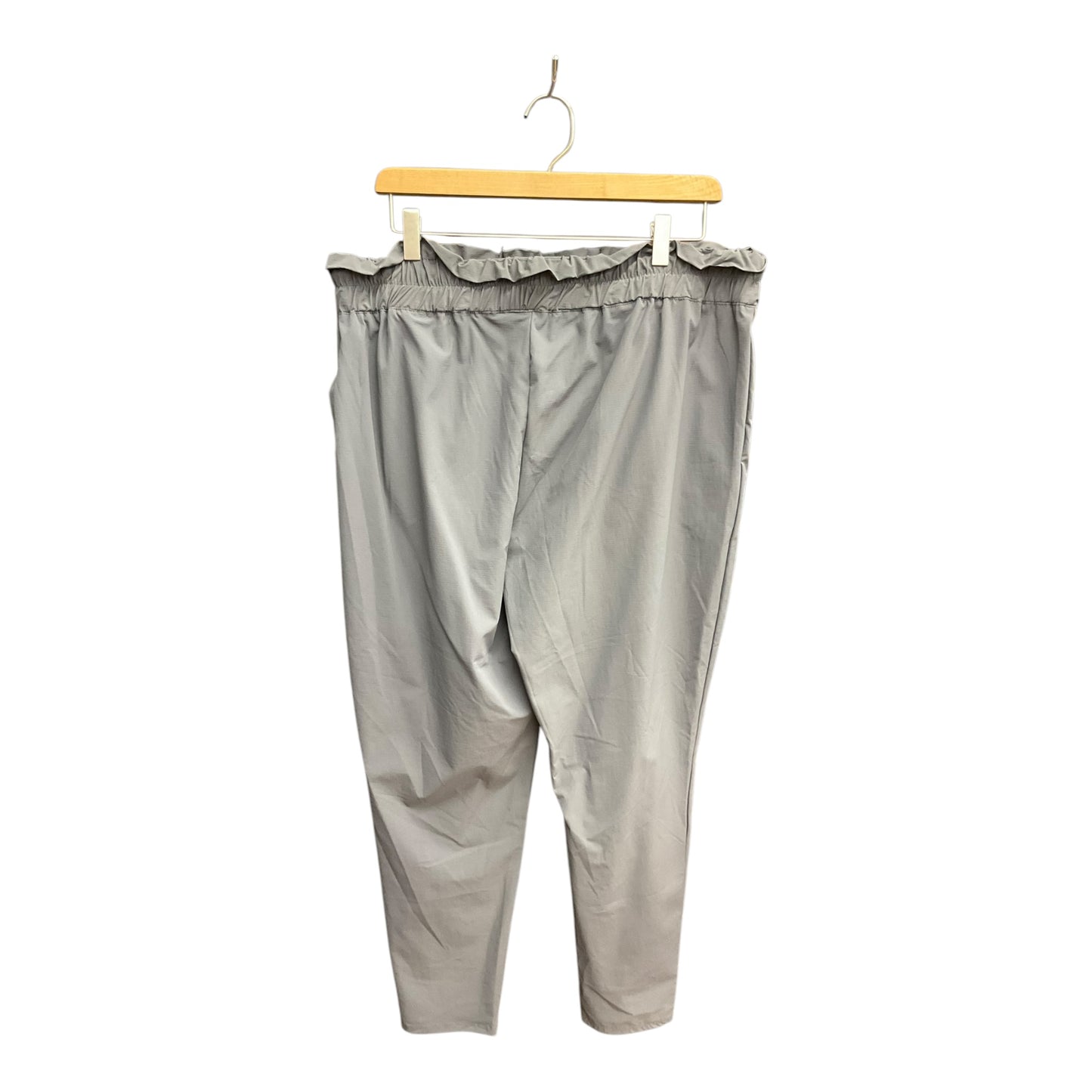 Athletic Pants By Clothes Mentor In Grey, Size: Xl