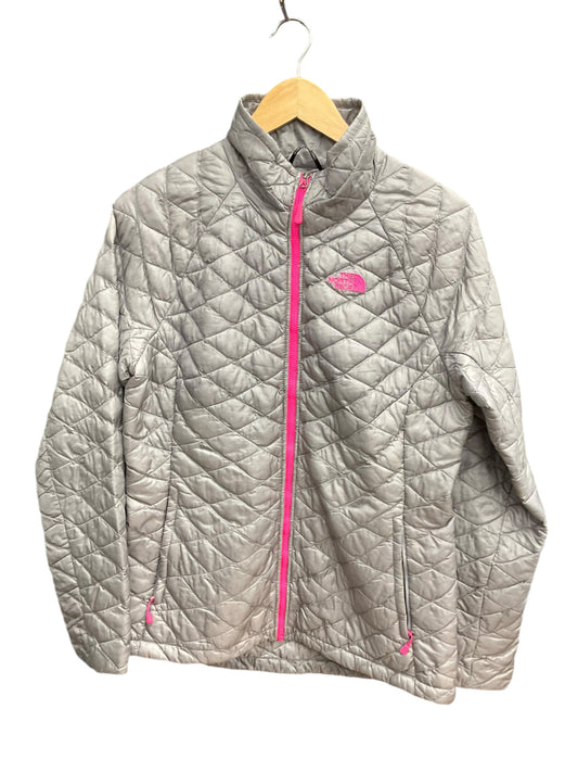 Jacket Puffer & Quilted By The North Face In Grey, Size: M