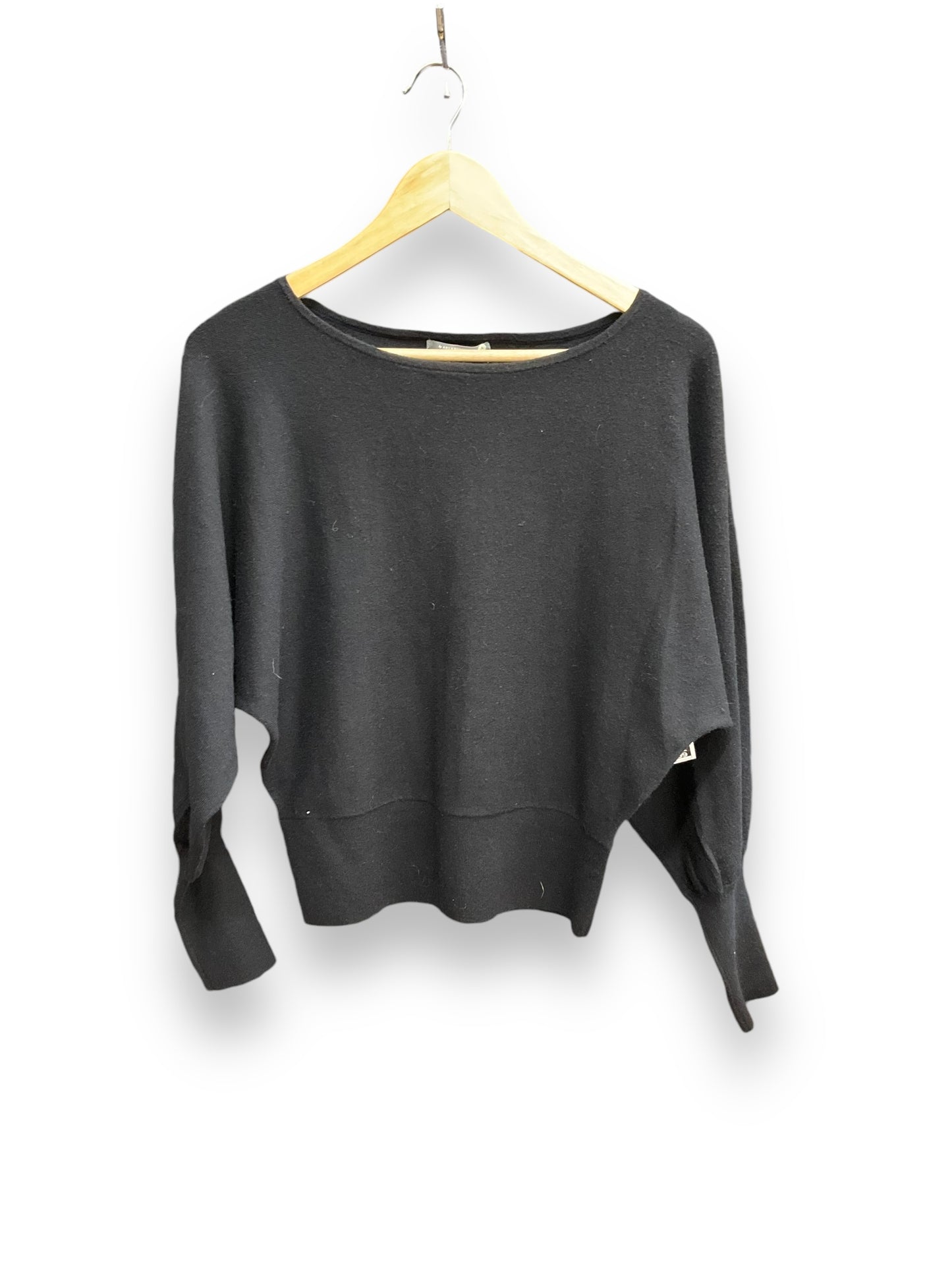 Top Long Sleeve By Anthropologie In Black, Size: S