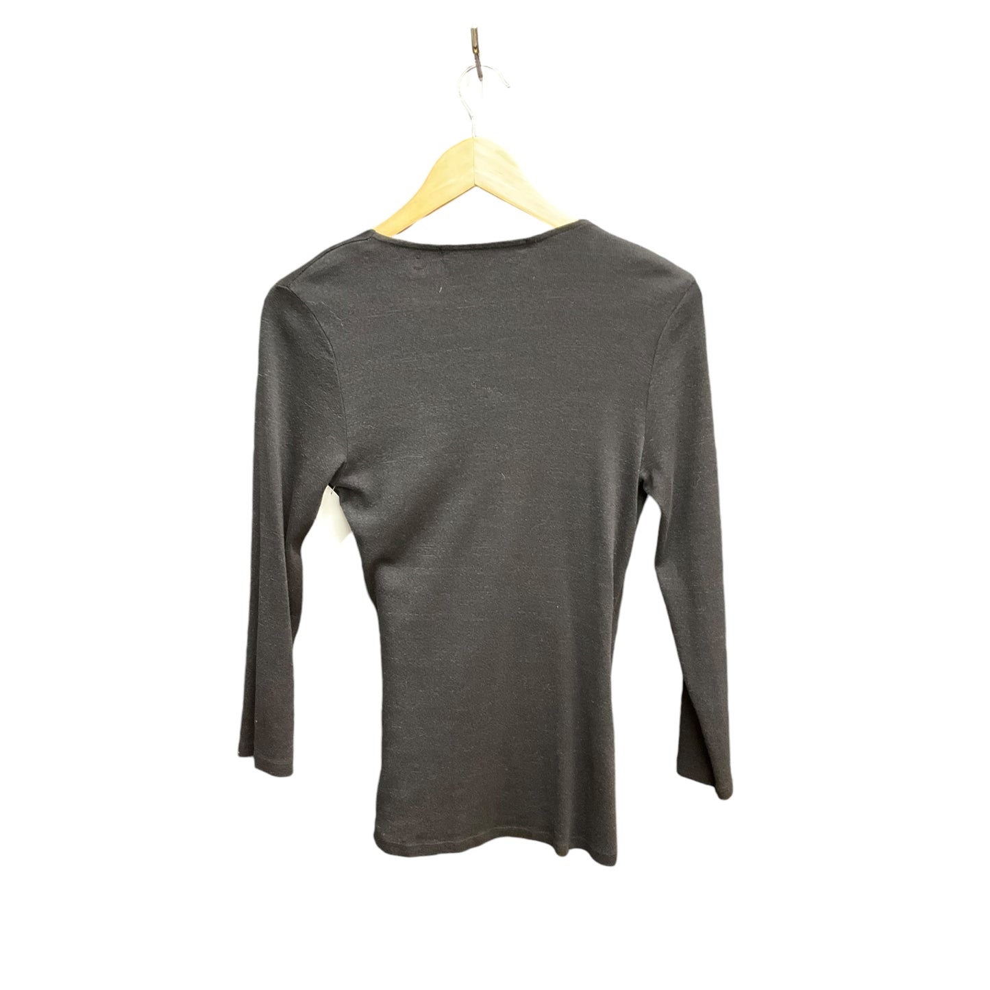 Top Long Sleeve By Michael Stars In Black, Size: M