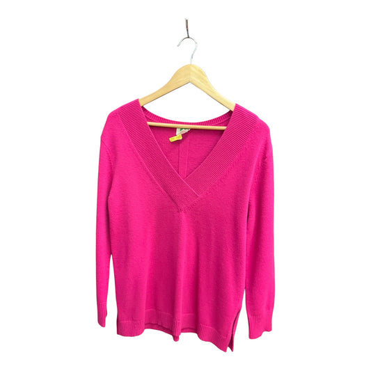 Sweater By Anthropologie In Pink, Size: M