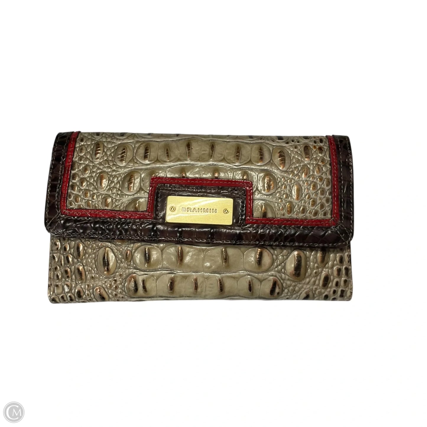Wallet Designer By Brahmin, Size: Medium