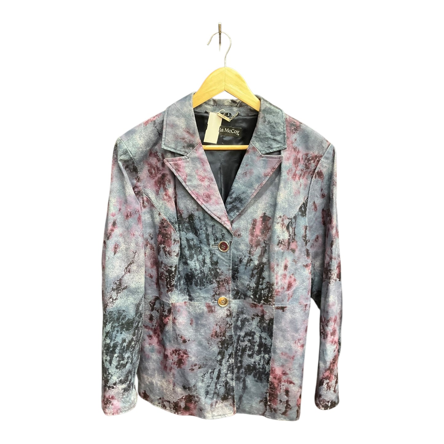 Jacket Shirt By Pamela Mccoy In Multi-colored, Size: Xl