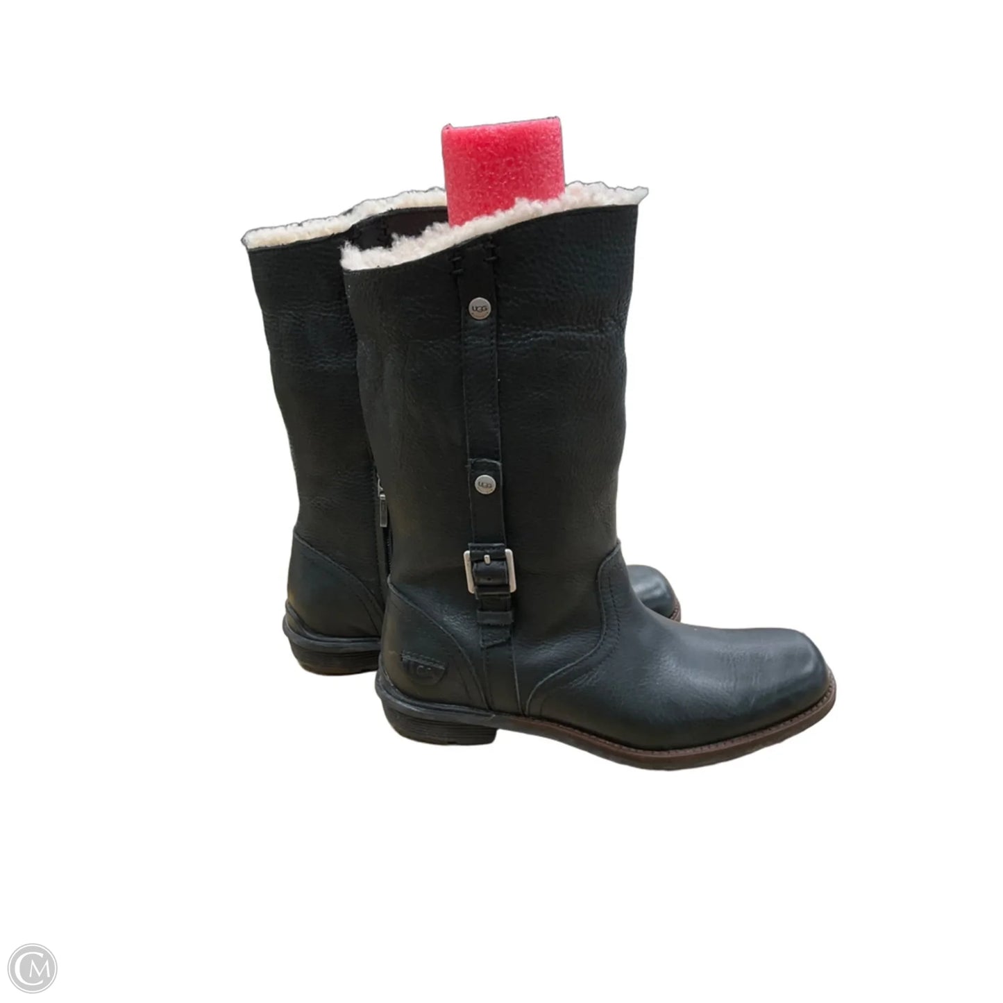 Boots Designer By Ugg In Black, Size: 7