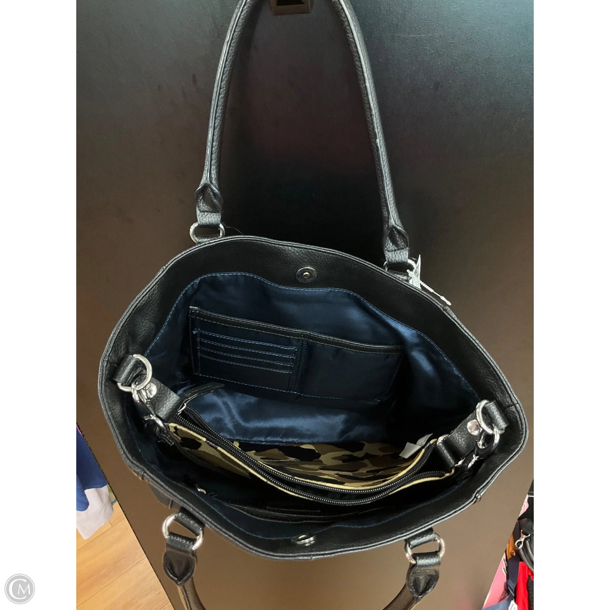 Handbag Leather By Tignanello  Purses, Size: Large