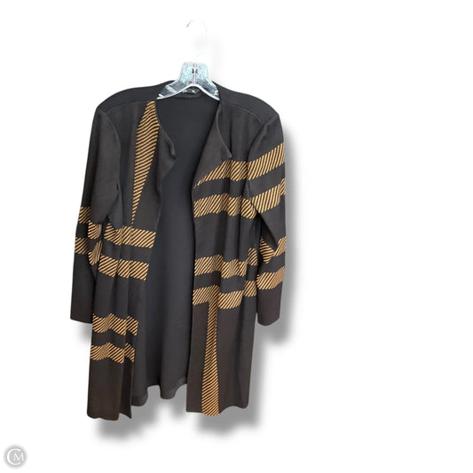 Cardigan By Misook In Black & Brown, Size: M