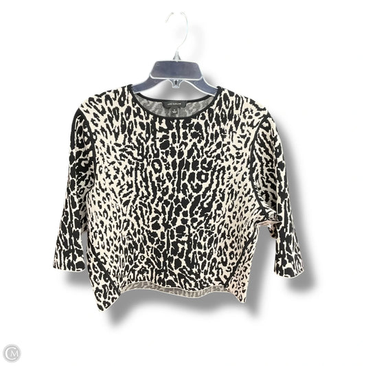 Top Long Sleeve By Ann Taylor In Animal Print, Size: S