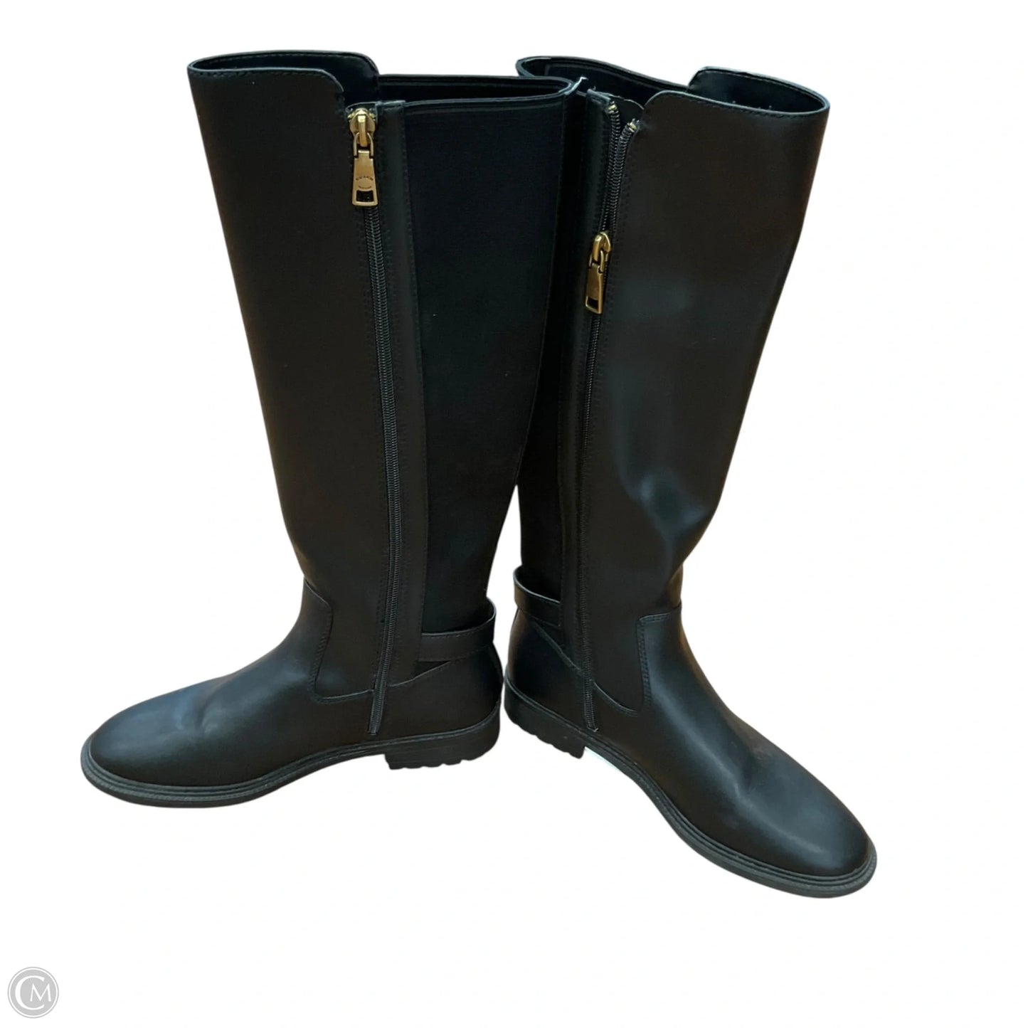 Boots Designer By Coach In Black, Size: 7