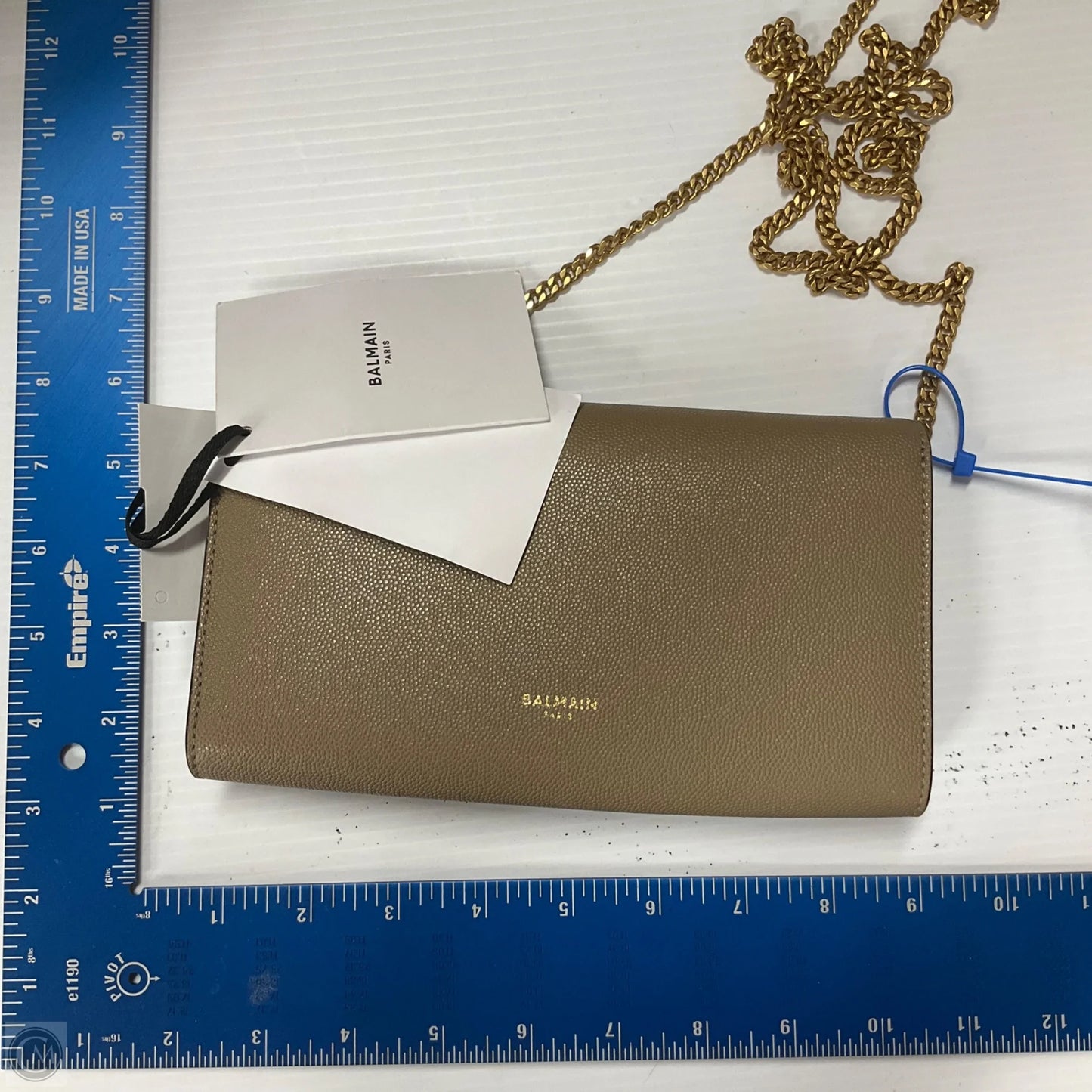 Crossbody Luxury Designer By Balmain, Size: Small