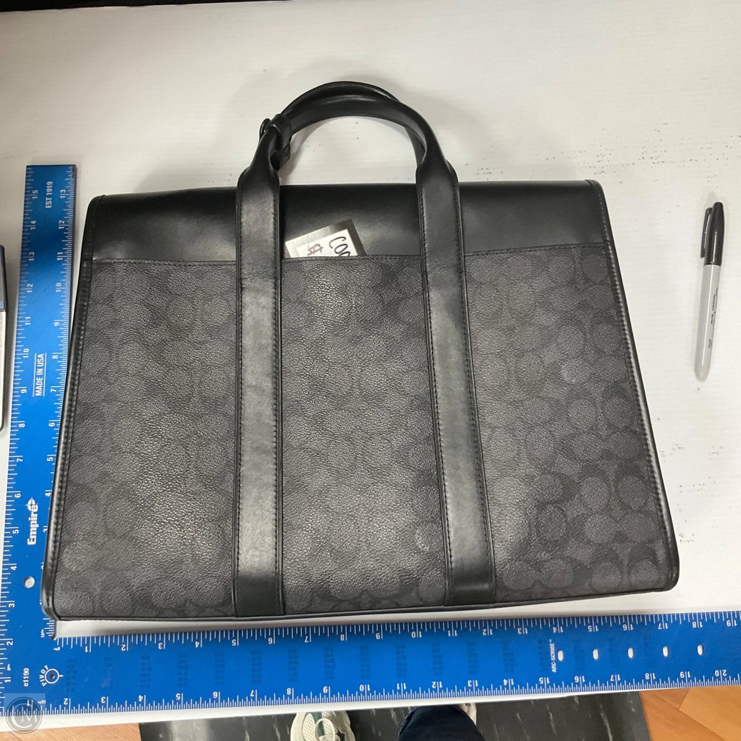 Tote Designer By Coach, Size: Medium