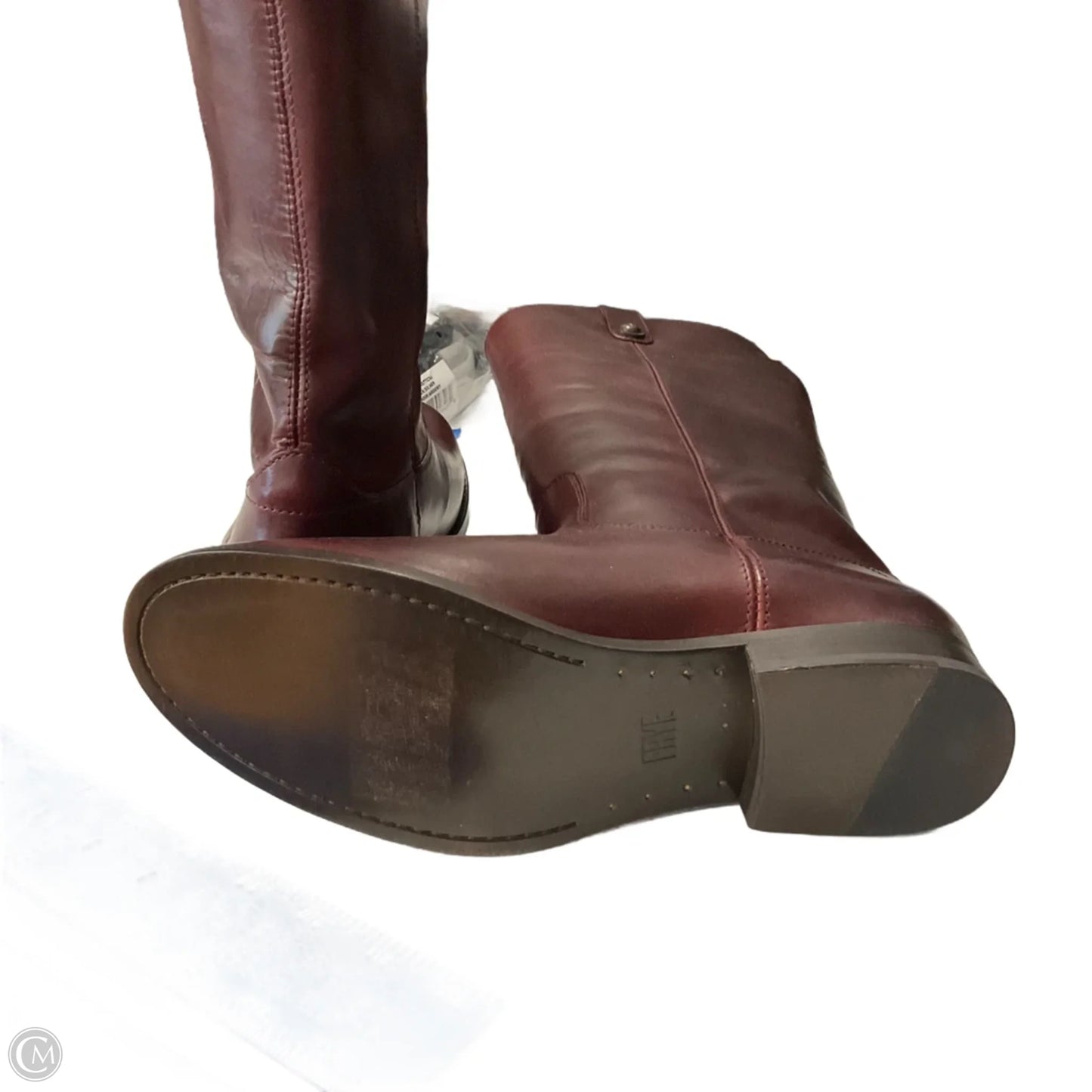 Boots Designer By Frye In Red, Size: 9