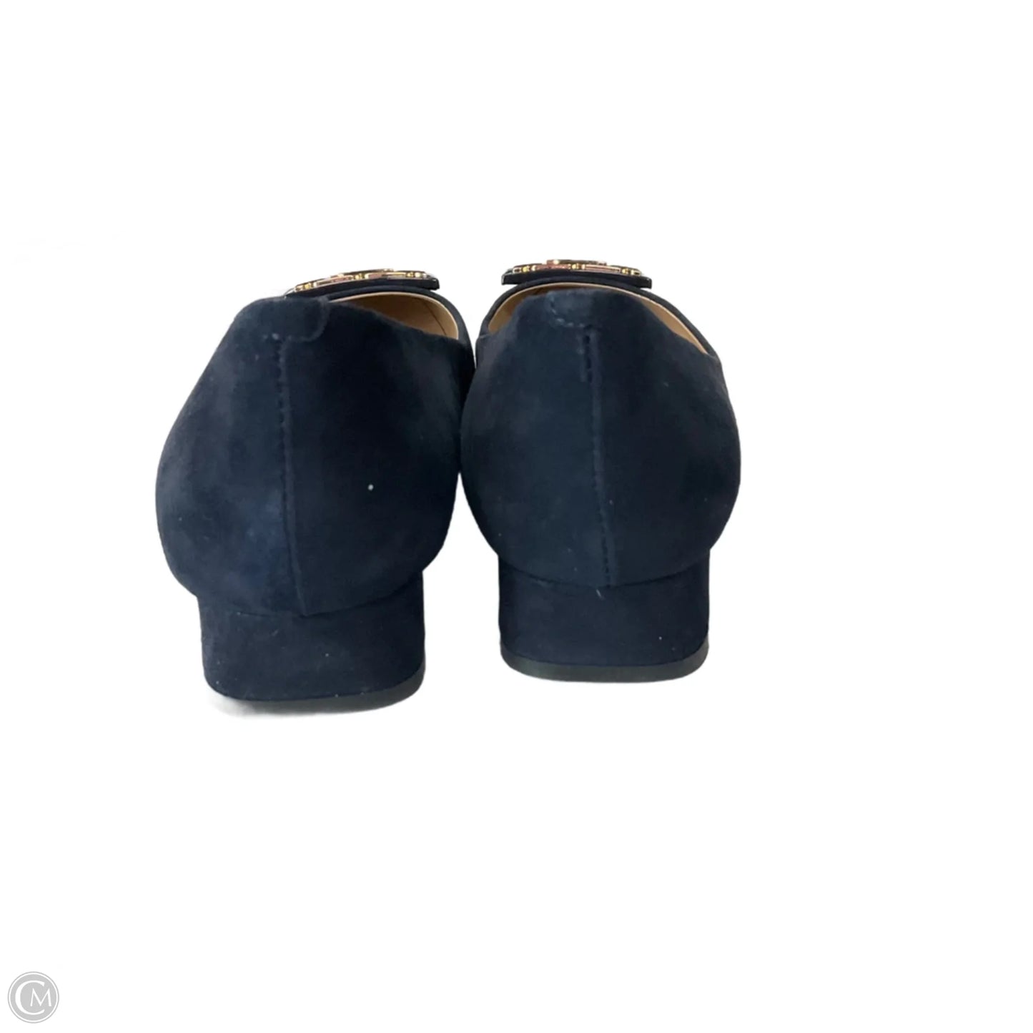 Shoes Designer By Tory Burch In Navy, Size: 7.5