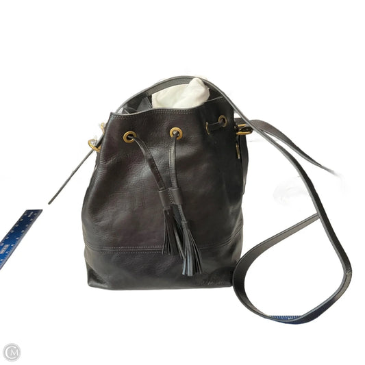 Crossbody Leather By Bosca, Size: Medium