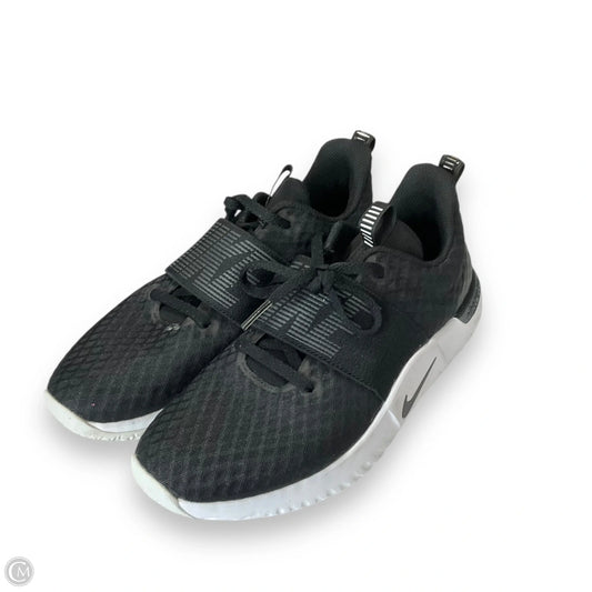 Shoes Athletic By Nike In Black & White, Size: 7.5