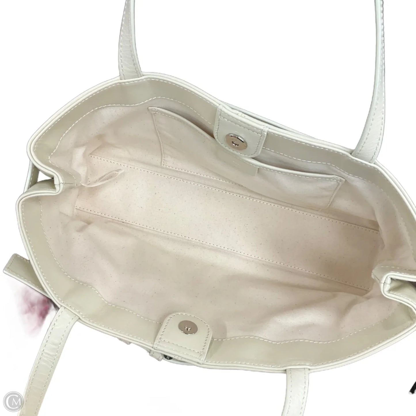 Handbag Leather By Clothes Mentor, Size: Medium