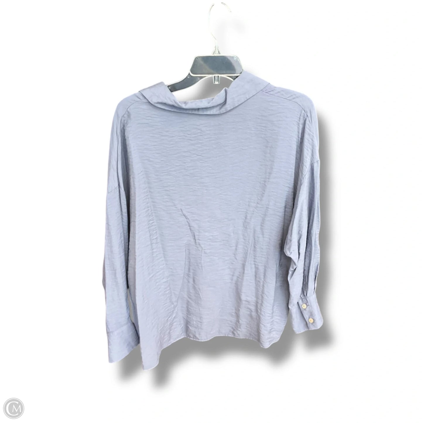 Top Long Sleeve By Anthropologie In Blue, Size: Xs