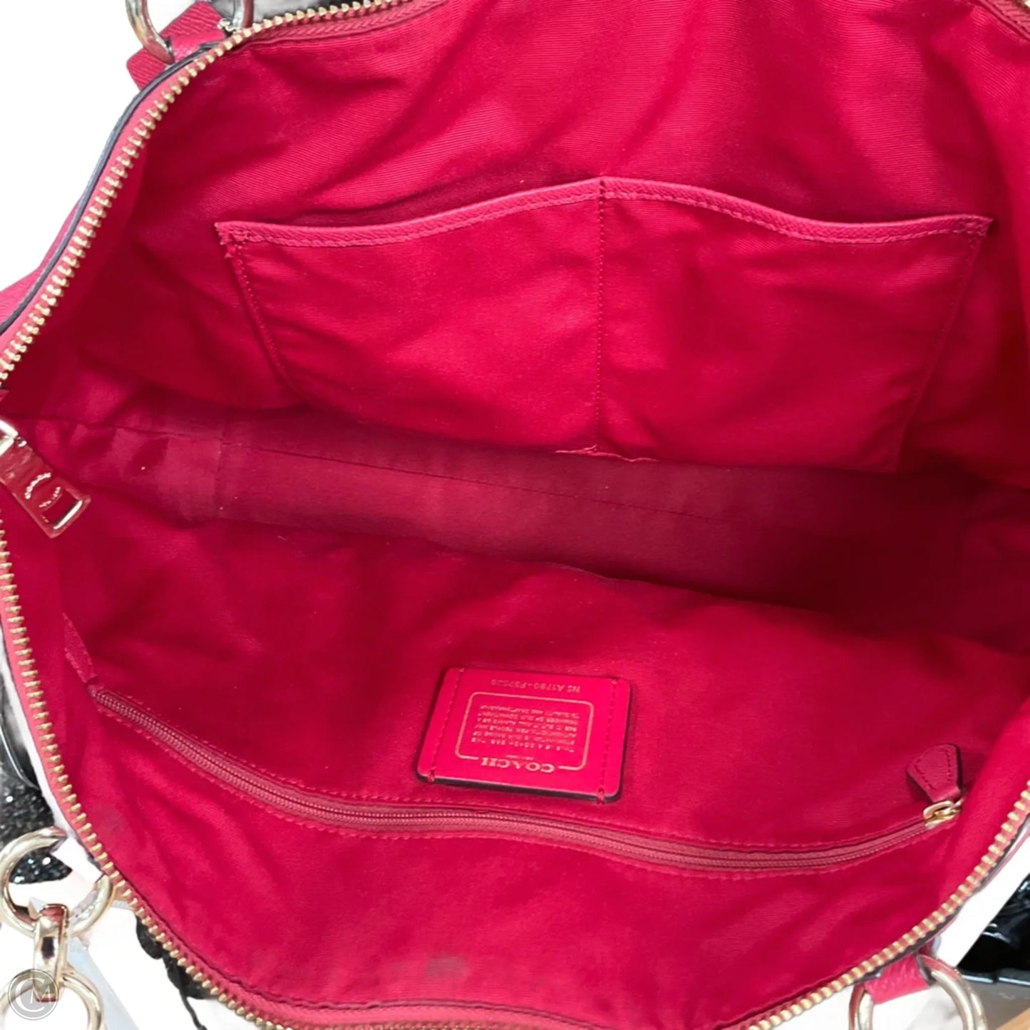 Handbag Designer By Coach, Size: Large