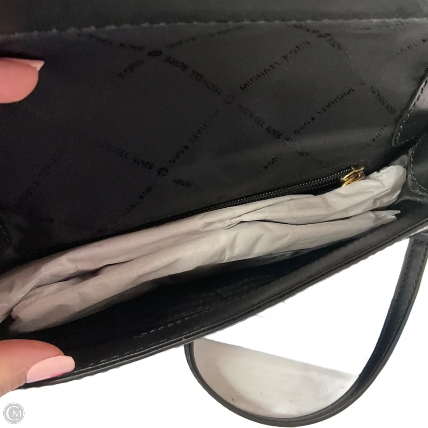 Crossbody Designer By Michael Kors, Size: Medium