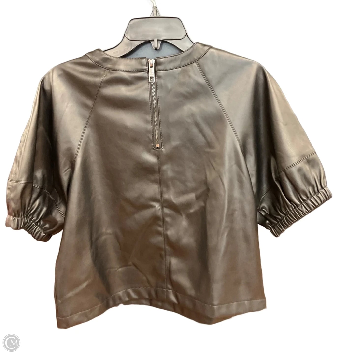 Top Short Sleeve By Steve Madden In Black, Size: M