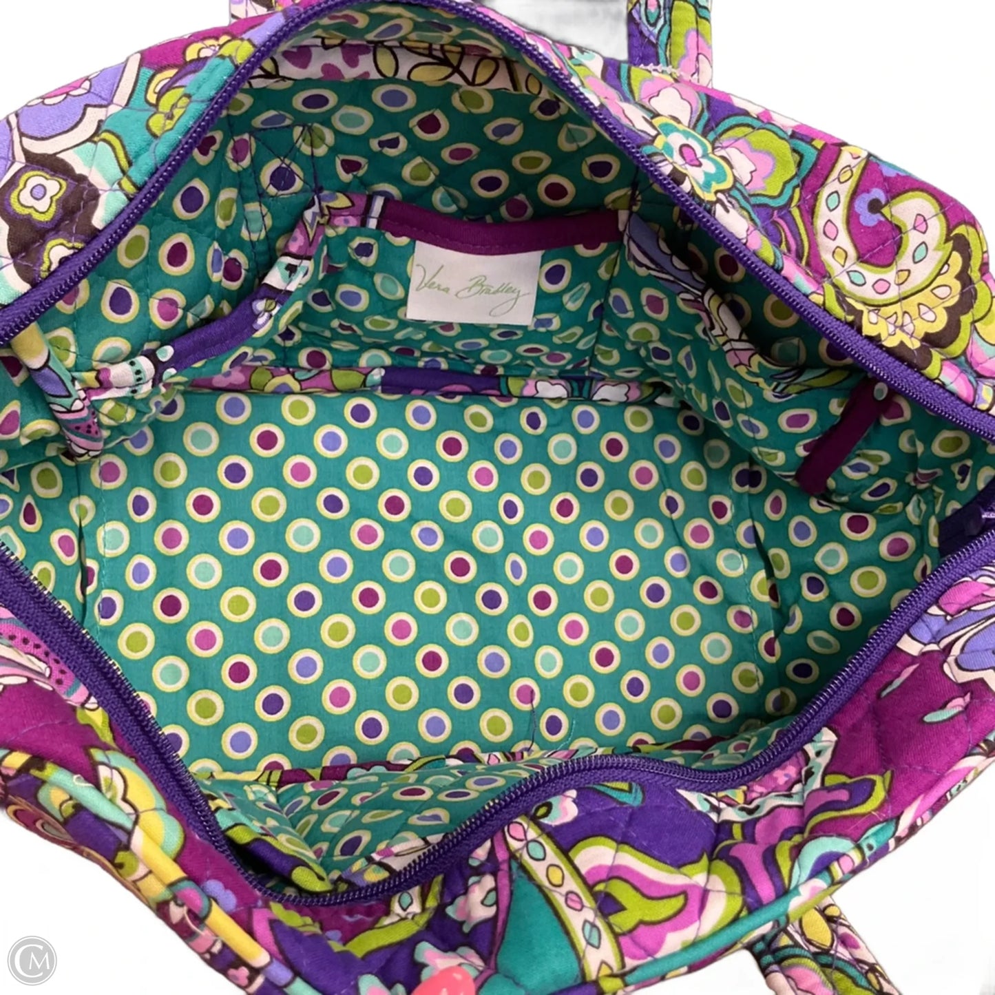 Handbag By Vera Bradley, Size: Medium
