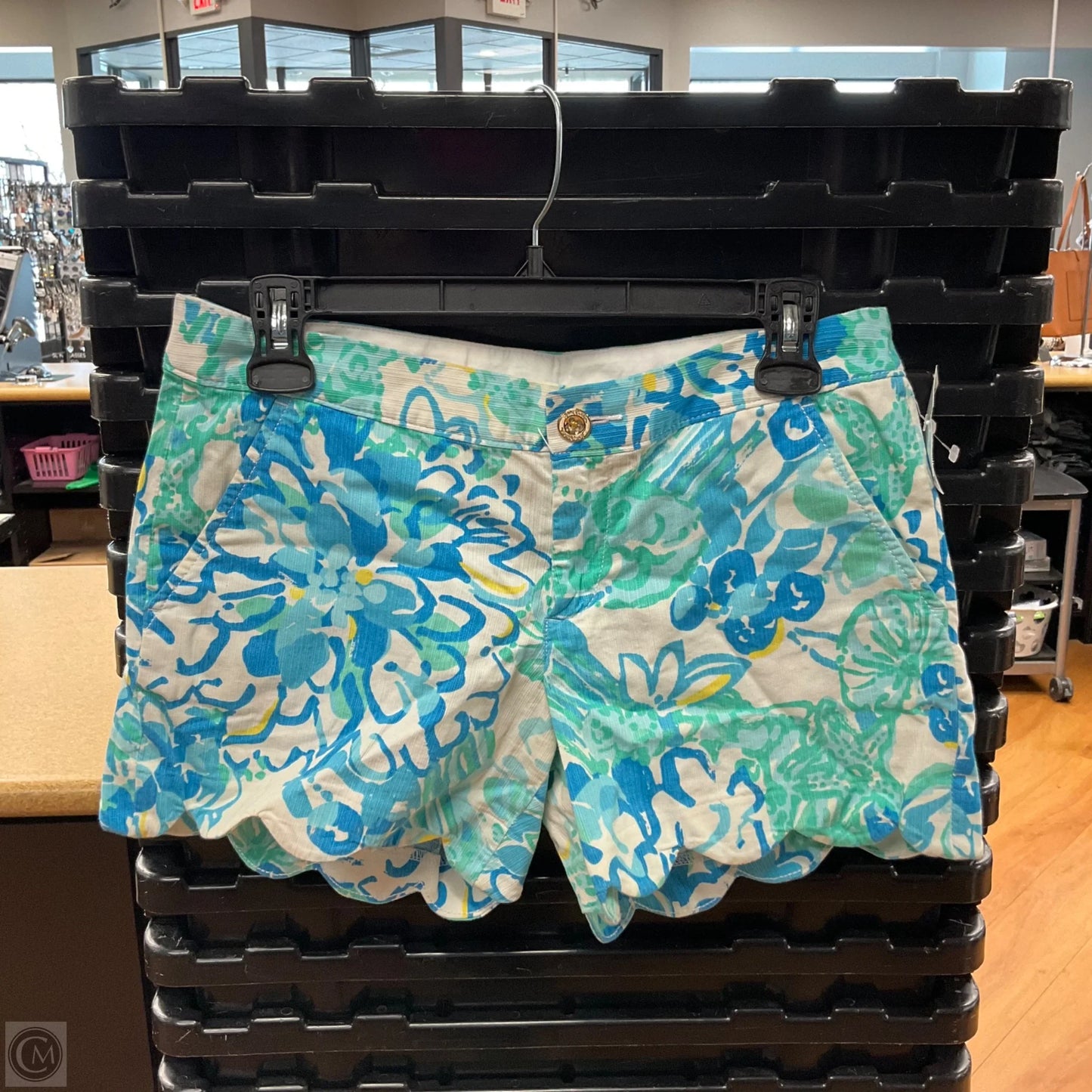 Shorts Designer By Lilly Pulitzer In Blue, Size: 2