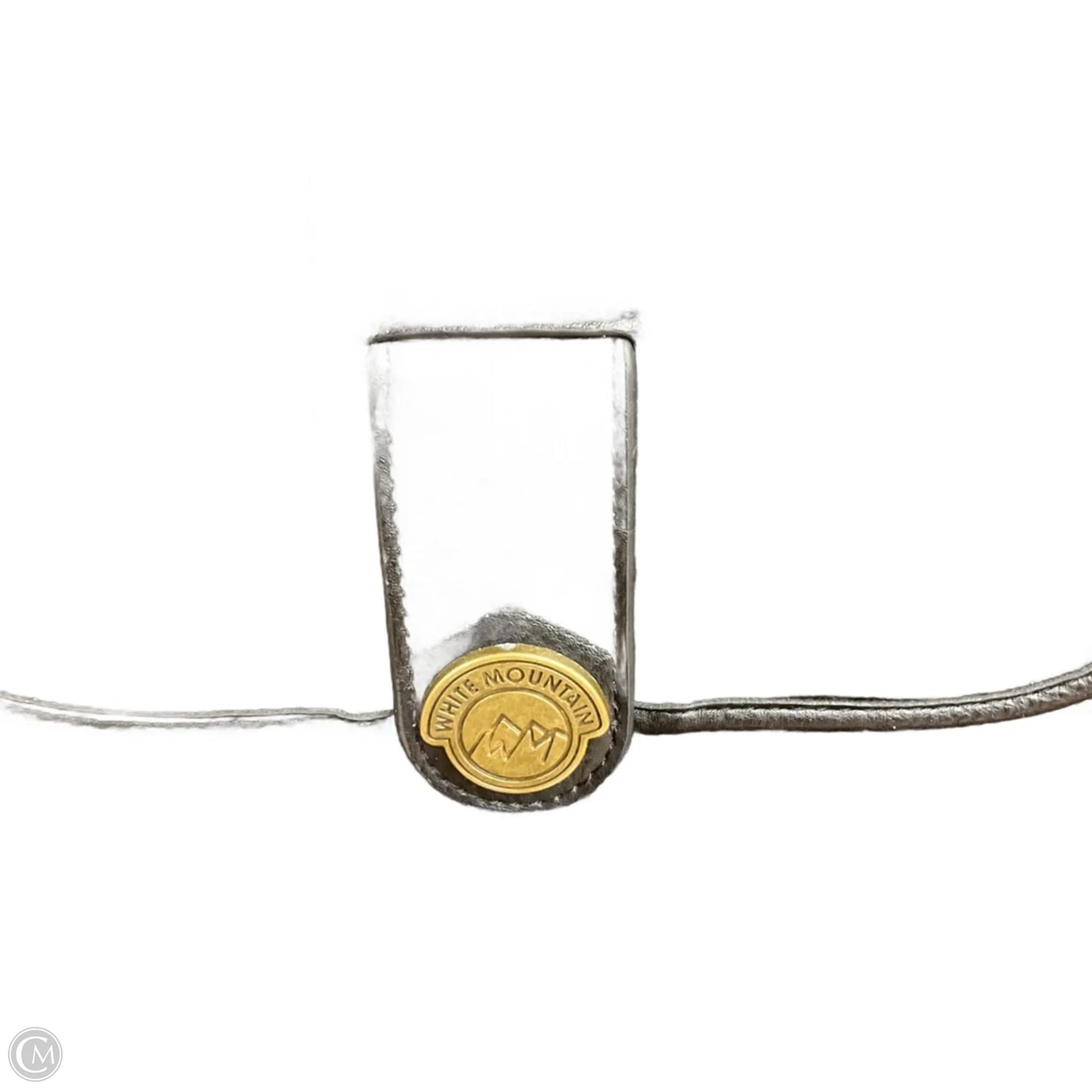 Handbag Leather By White Mountain, Size: Medium