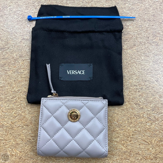 Wallet Luxury Designer By Versace, Size: Small