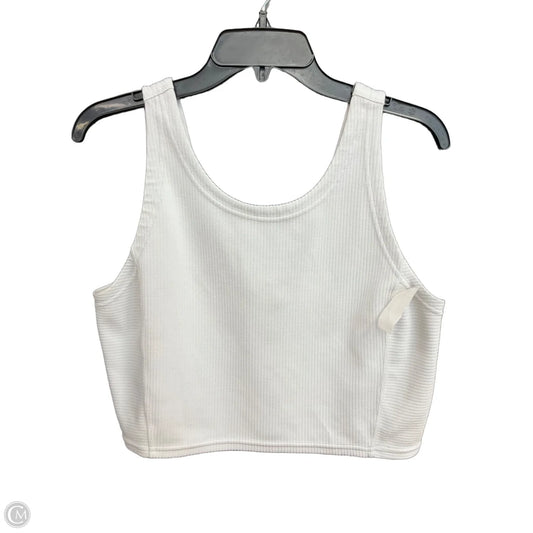Athletic Tank Top By Lululemon In White, Size: 12