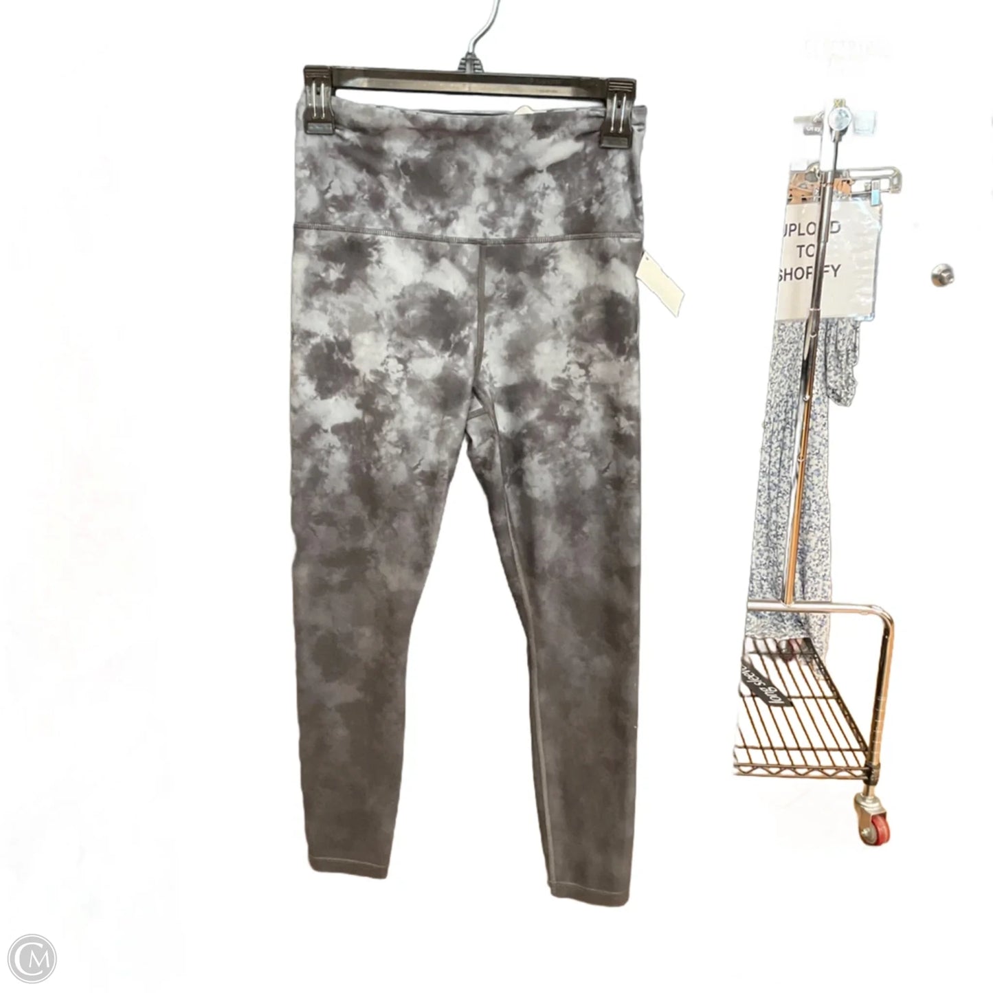 Athletic Leggings By Athleta In Tie Dye Print, Size: S