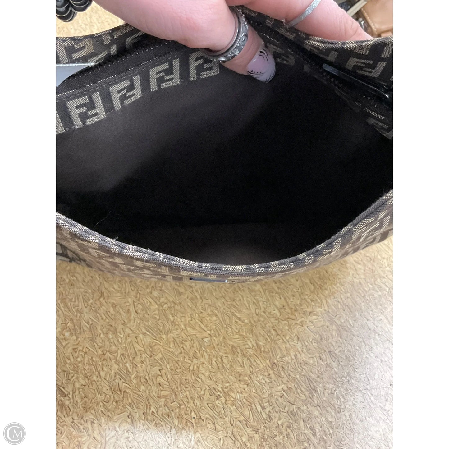 Handbag Luxury Designer By Fendi, Size: Medium