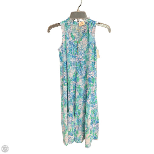 Dress Designer By Lilly Pulitzer In Blue, Size: L