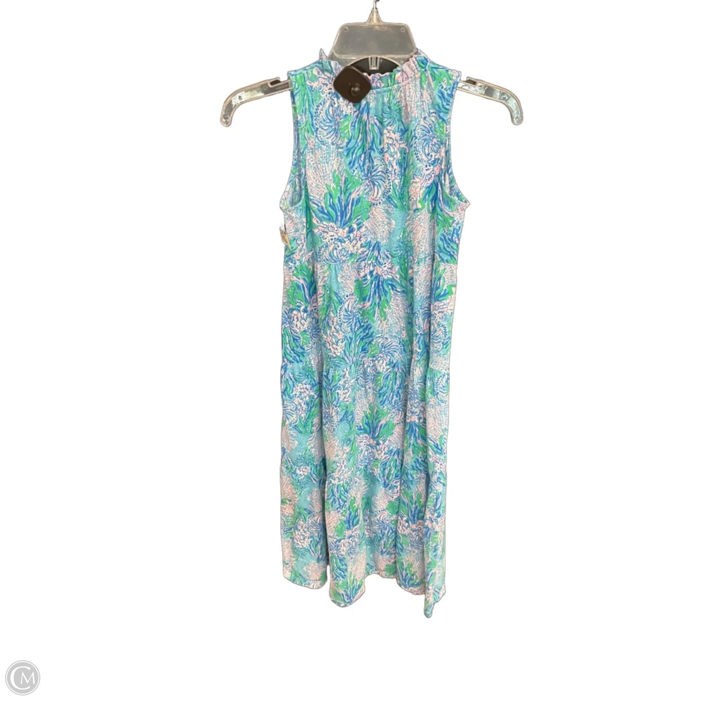 Dress Designer By Lilly Pulitzer In Blue, Size: L